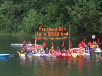 “No Methanol Land and Water Action Community Camp-Out” May 18, 2019, photo by Dan Serres.