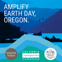 Earth Day Oregon Graphic