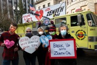 Zenith Valentine Protest, Photo credit Rick Rappaport
