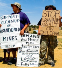 Navajo Nation citizens have protested uranium mines for years. (Photo/File)