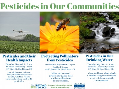 Event series cohosted by Beyond Toxics and Columbia Riverkeeper