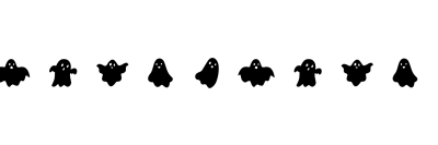 spooky ghosts