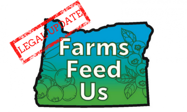 farms feed us, legal update
