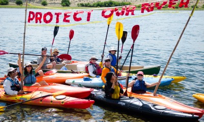 Riverkeeper paddle trip on the Hanford Reach, 2015