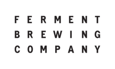 The writing "Ferment Brewing Company"