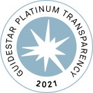 GuideStar Platinum Transparency 2021 seal